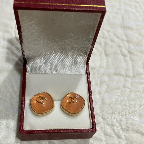 CHANEL CC Earrings 21/A Made In France